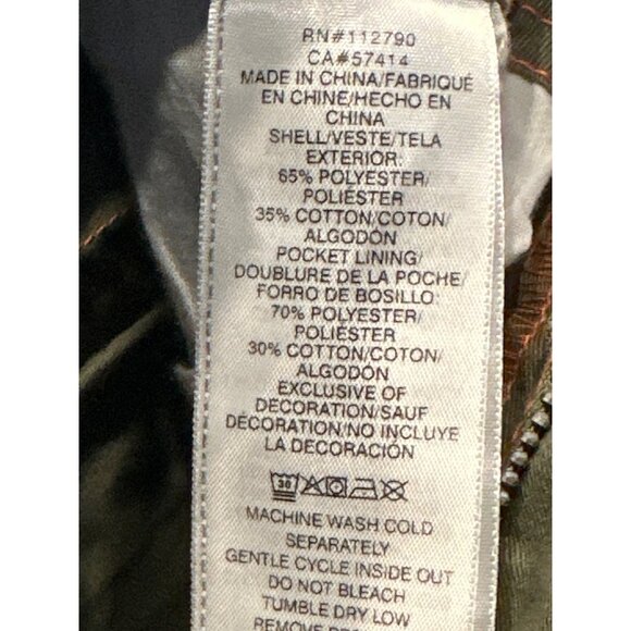 True Religion Mens Cargo Pants Kalamata/Papaya Orange Size 36 65% Polyester & 35 - Picture 4 of 7